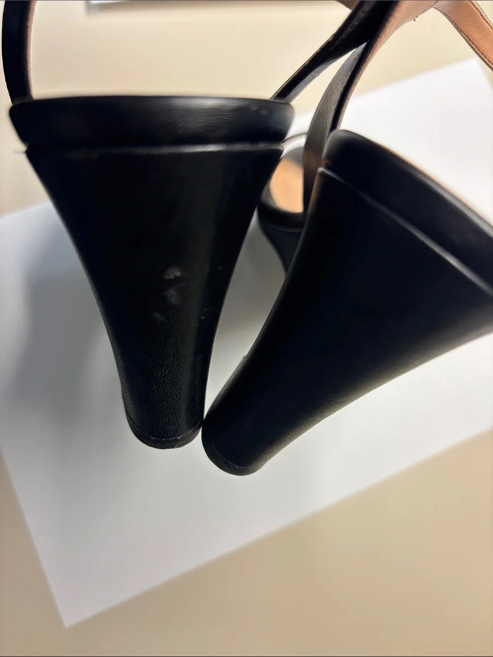 Cole Haan Josie wedge leather sandal